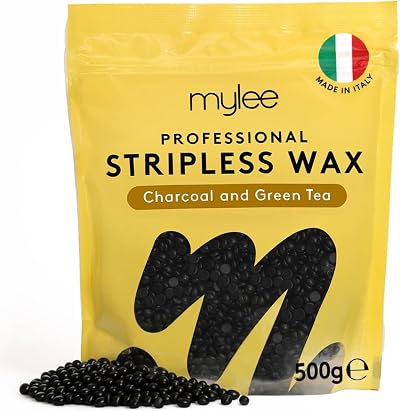 MYLEE Professional Hard Wax Beads 500g Charcoal Green Tea Stripless Pellets