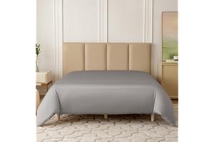 THXSILK 22 Momme 1 Pcs Silk Duvet Cover, 100% Top Grade Pure Mulberry Silk Upscale Series Comforter Cover with Zipper Breathable Cooling Soft Comfortable Safe Material (Queen, Grey)