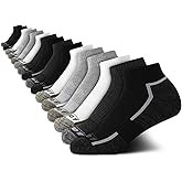 AND1 Boys Quarter Socks - 16 Pack Cushioned Moisture Wicking Performance Athletic Ankle Socks for Boys for Sports and Running