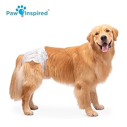 Paw Inspired 20ct Disposable Dog Diapers | Female