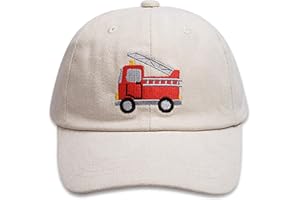 EDCYF Kids Boys Girls Embroidered Baseball Caps Baby Sun hat Toddler Dinosaur Trucker Hats Summer Hats（3-8years