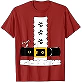 Christmas Tee Santa Claus Suit Adult Men Women Kids T-Shirt