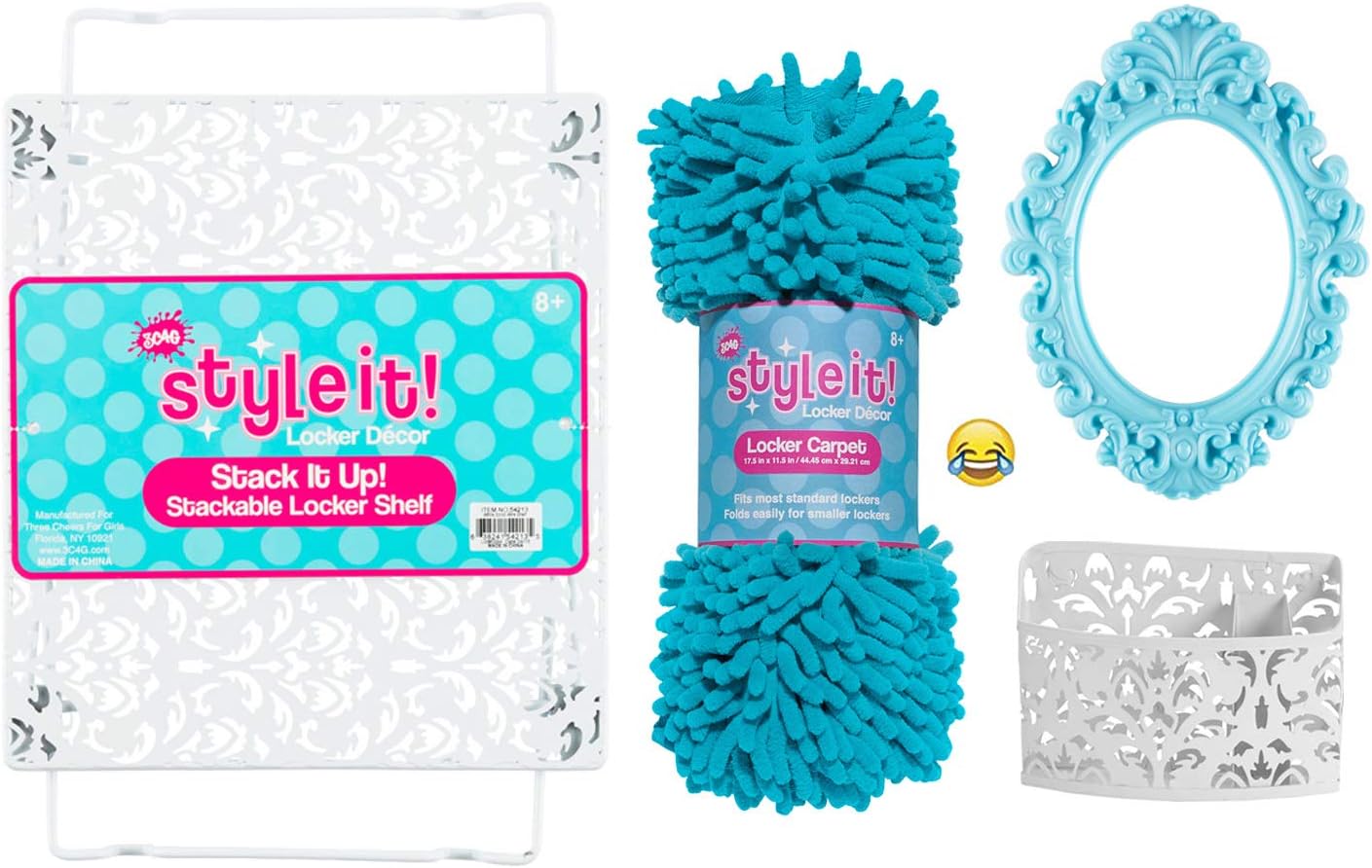 Luxe School Locker Organizer Kit Accessories And Decoration Set