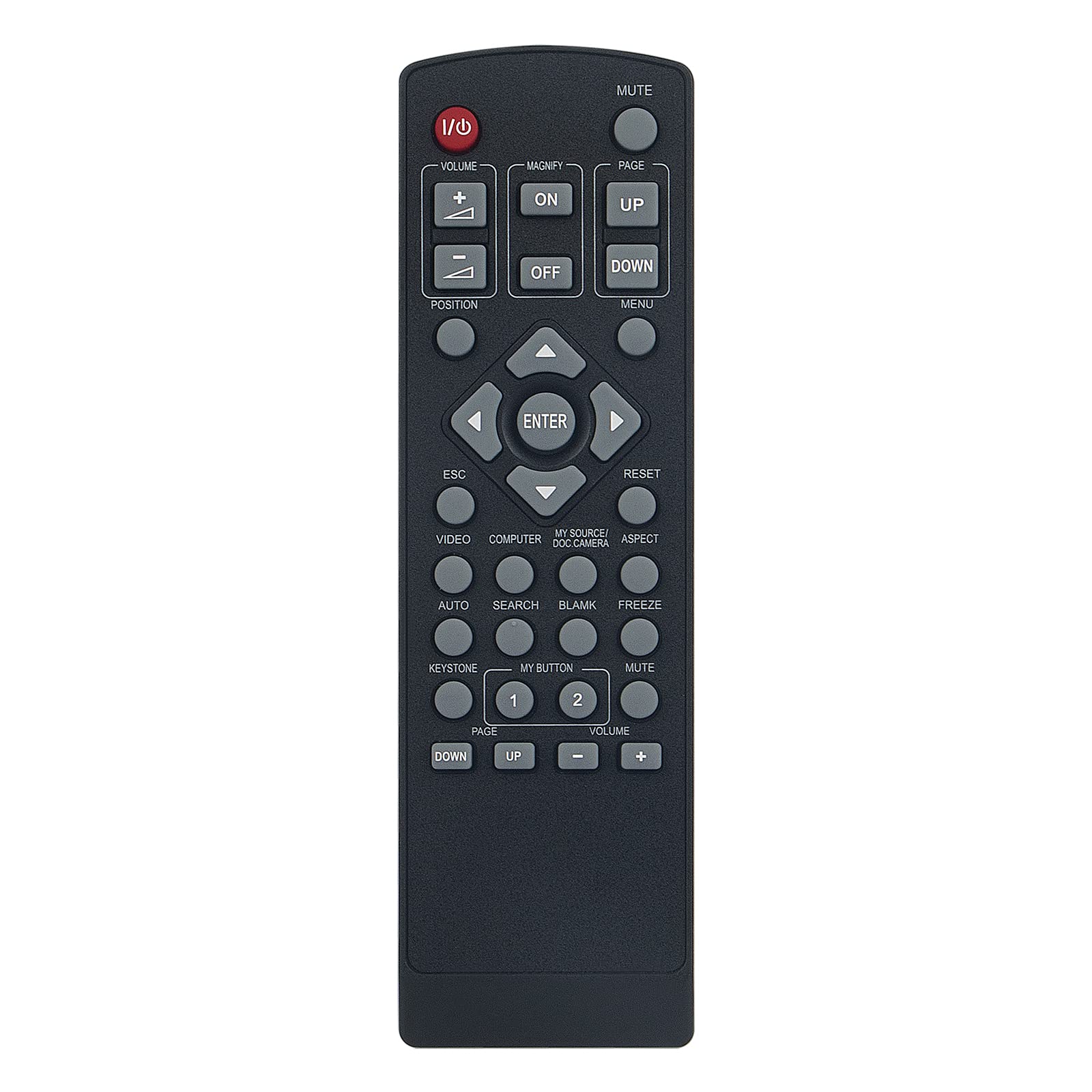 New R007 Projector Remote Control Replacement - R007 Replace Remote Control fit for HITACHI LCD Projector R007 CPX201 CPX401 CPX401 CPX3 CPX4 Remote Controller