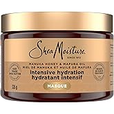 SheaMoisture Intensive Hydration Hair Masque hair treatment for dry, damaged hair Manuka Honey & Mafura Oil deep conditioning