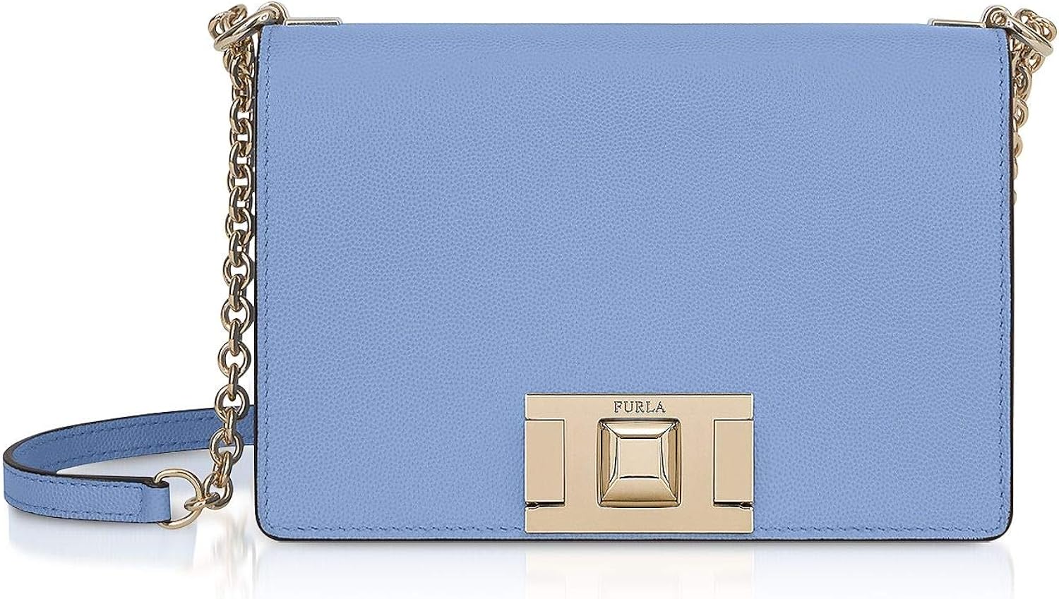 light blue shoulder bag