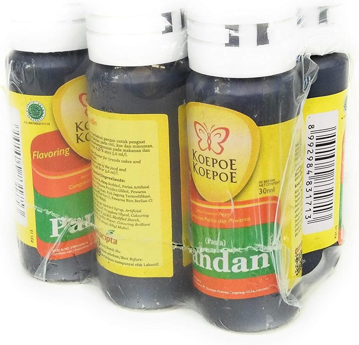 Kupu Pandan Paste, 1-Ounce (Pack of 6)12 Pack