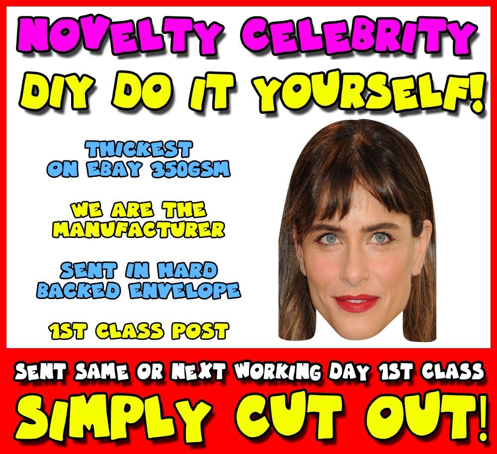 DIY - Do It Yourself Face Mask - Amanda Peet MH Celebrity Face Mask