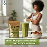 Hion Super Greens Powder 30 Servings 11 Superfoods UK Made Vegan Gluten Free view 5