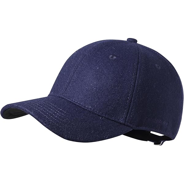 Yizhichu1990 Men Wool Blend Baseball Cap Women Plain Winter