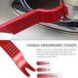 Wetado Auto Trim Removal Tools Kit 15Pcs Car Panel Fastener Rivet Remover view 4