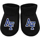 Creative Knitwear College Baby Bootie Sock - Team Logo, Multiple Colors, for Boys & Girls (Newborn - 6 Months)