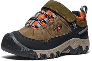 KEEN Unisex-Child Targhee 4 Low Height Durable Comfortable Waterproof Hiking Shoes