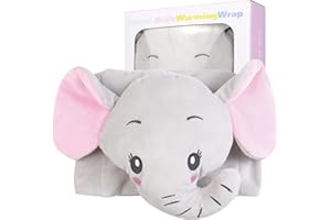Pallesen Colic Baby Relief,Gas Relief for Infants,Baby Colic Heated Tummy Wrap,Baby Swaddling Belt for Colic Calm,Natural Relief for Upset Stomach in Babies and Toddlers,Elephant