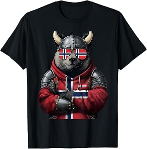 Norway Roots Norwegian Flag Norge T-Shirt