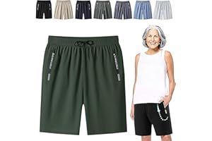 HEMIAUX ICY Shorts - Airyflex Iced Active Silk Cooling Stretch Quick Drying Shorts for Senior Women Over 50
