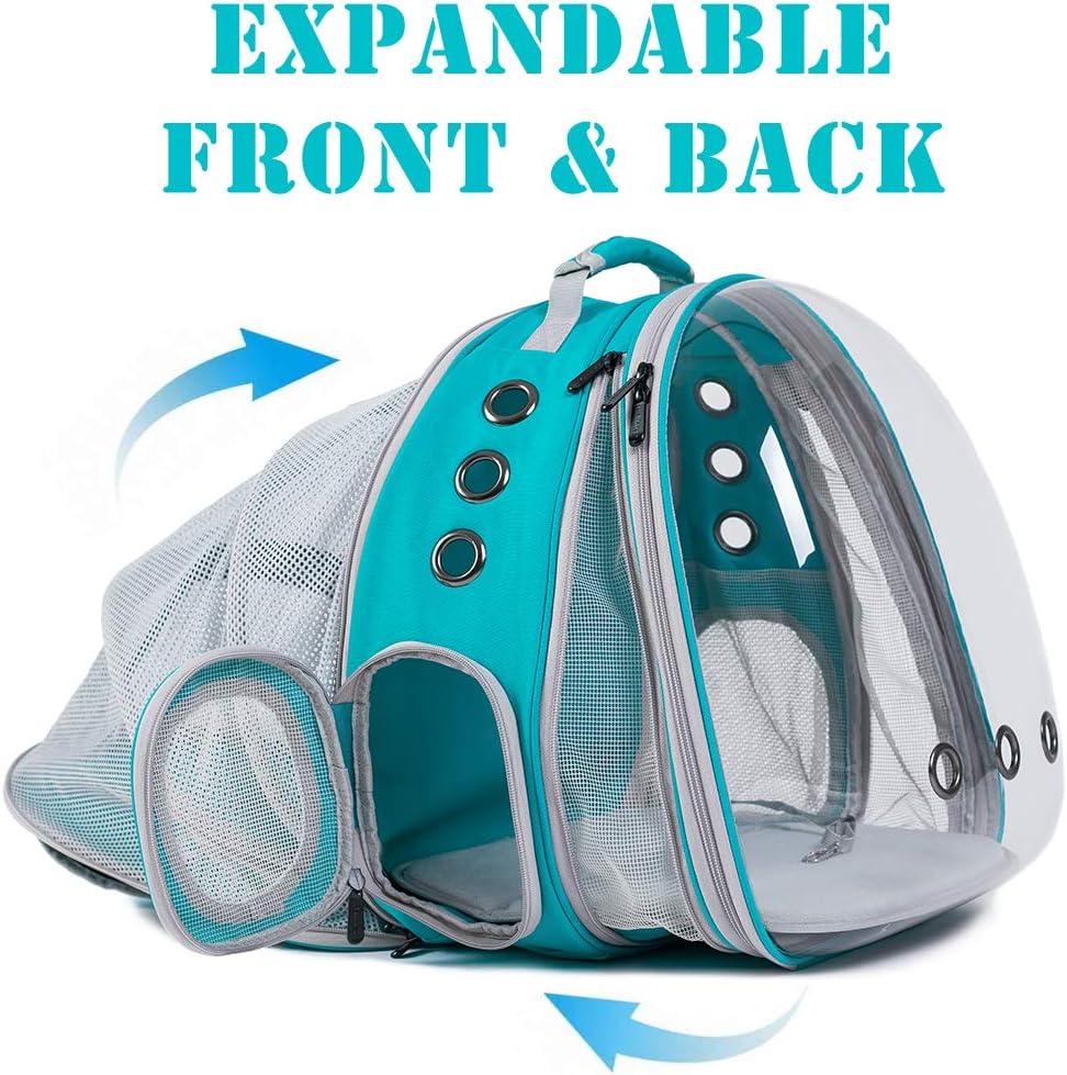 Interfashioner Large Cat Carrier Backpack, Front & Back Expandable