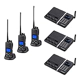 20 Channel Two Way Radio 5 Miles Long Range GMRS