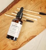 Naissance Organic Castor Oil 50ml with Wands - Eyelash Eyebrow Hair Growth view 3