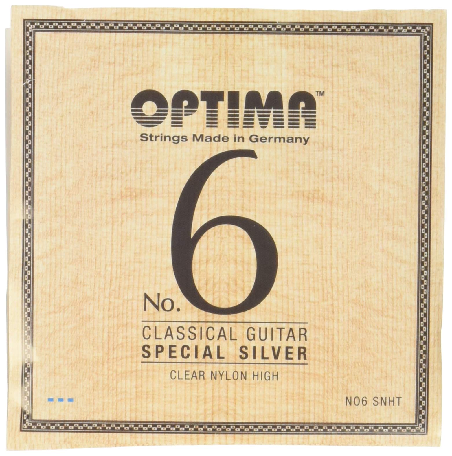 Classical guitar strings set No. 6 Special Silver Carbon high NO6.SCHT