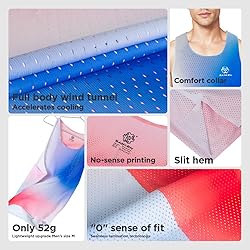 Sanken Men's Seamless Running Tank Tops Ultra