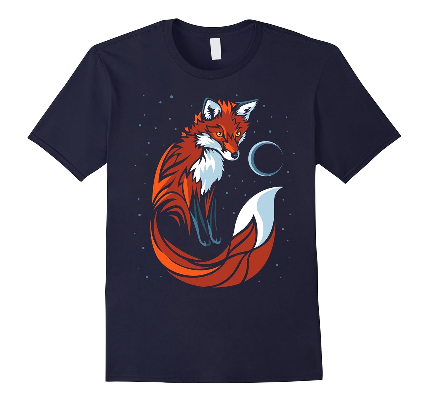 Tribal tail fox T-shirt graphic design Tshirt-Rose