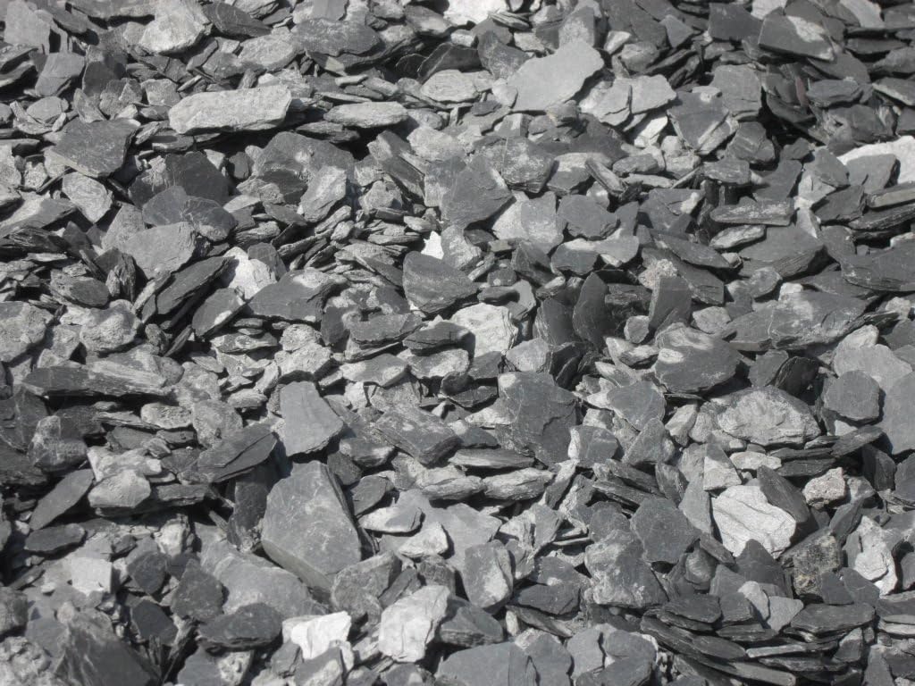 25 kg original German slate 10-30 mm Moselle slate chippings - FREE delivery