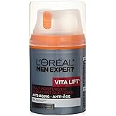 L’Oréal Paris Men Expert SPF 15 Firming & Hydrating Face Cream, Vita Lift, Men Skincare, SPF Moisturizer, 48 mL