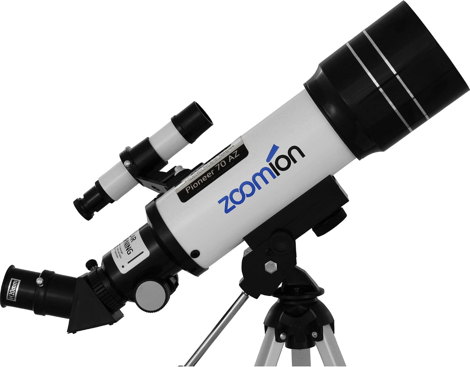 Zoomion Pioneer 70/360 AZ Telescope Telescope Set for children and adults with many accessories for observing the moon animals and landscapes - Image 4
