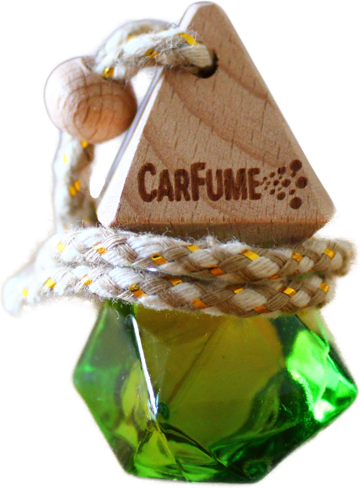 CAR-PERFUME - Designer Car Air Freshener Inspired By Creed Aventus (Green)
