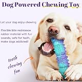 HETOO Indestructible Skull Dog Toy Durable Rubber Chew for Medium Large Dogs view 3