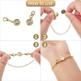 Hicarer 12 Locking Magnetic Jewelry Clasps for Necklaces & Bracelets view 4