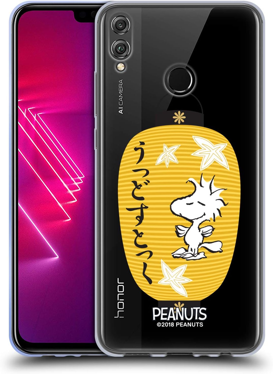 Official Peanuts Lantern 2 Oriental Snoopy Soft Gel Case Compatible for Huawei Honor 8X / View 10 Lite