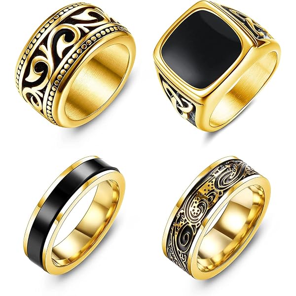 BySilverStone Anubis Signet Ring – Tiger’s Eye Gemstone, Sterling Silver, Egyptian Mythology Gift For Men & Women - View #2