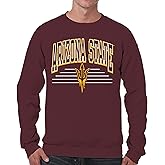 Campus Colors NCAA Adult Unisex Overtime Classics Crewneck Fleece Sweatshirt, Cozy Cotton Poly Blend, Timeless Design