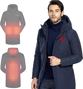 Amazon Co Jp 電熱 ベスト ワークマン 服 Usb 釣り ジャケット ダウン ジャケット 大きい サイズ 充電 式 ヒーター 内蔵 電熱 ベスト 電熱 防寒 着 人気 スポーツ アウトドア