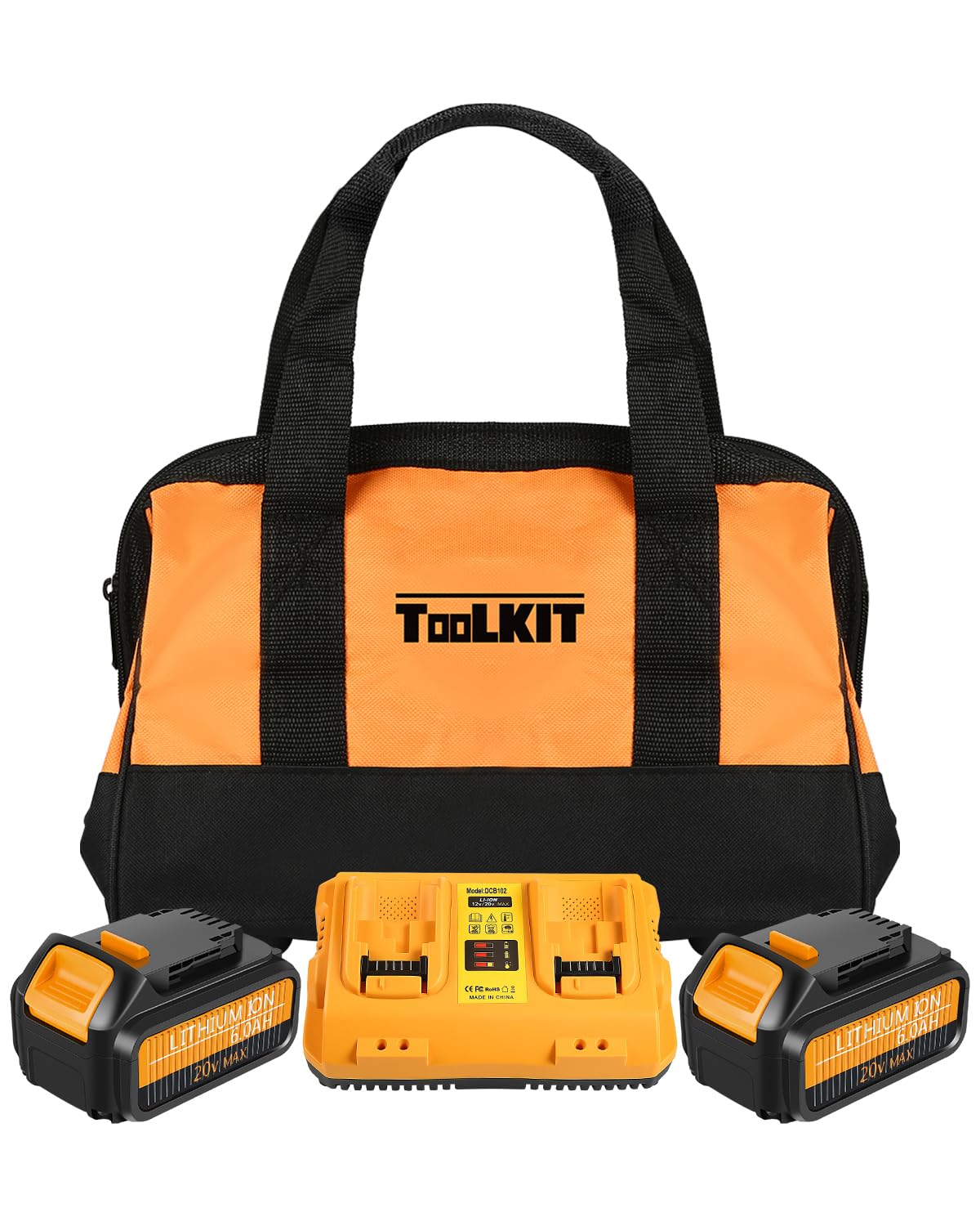 Dewalt 20v Battery 2-Pack Battery Charger For DeWalt 20V