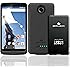 Nexus 6 Battery Case, ZeroLemon Nexus 6 3500mAh Slim Power Softshell Battery Case w/ 4 LED Power Indicator (Black 3500mAh)