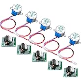 Longruner 5X Geared Stepper Motor 28byj 48 Uln2003 5v Stepper Motor Uln2003 Driver Board with ArduinoIDE (no Wire)