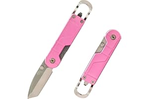 MASTIFF GEARS Sanrenmu 6027 Folding Pocket Knife with Bottle Opener, 2” 8Cr14MoV Blade, Safety Liner Lock, Lightweight EDC Ut