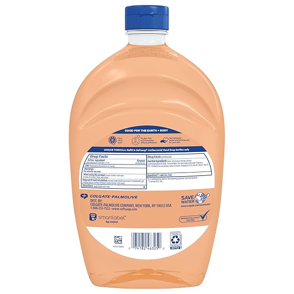 SOFTSOAP ANTIBACTERIAL REFILL 50OZ CRISP CLEAN SCENT