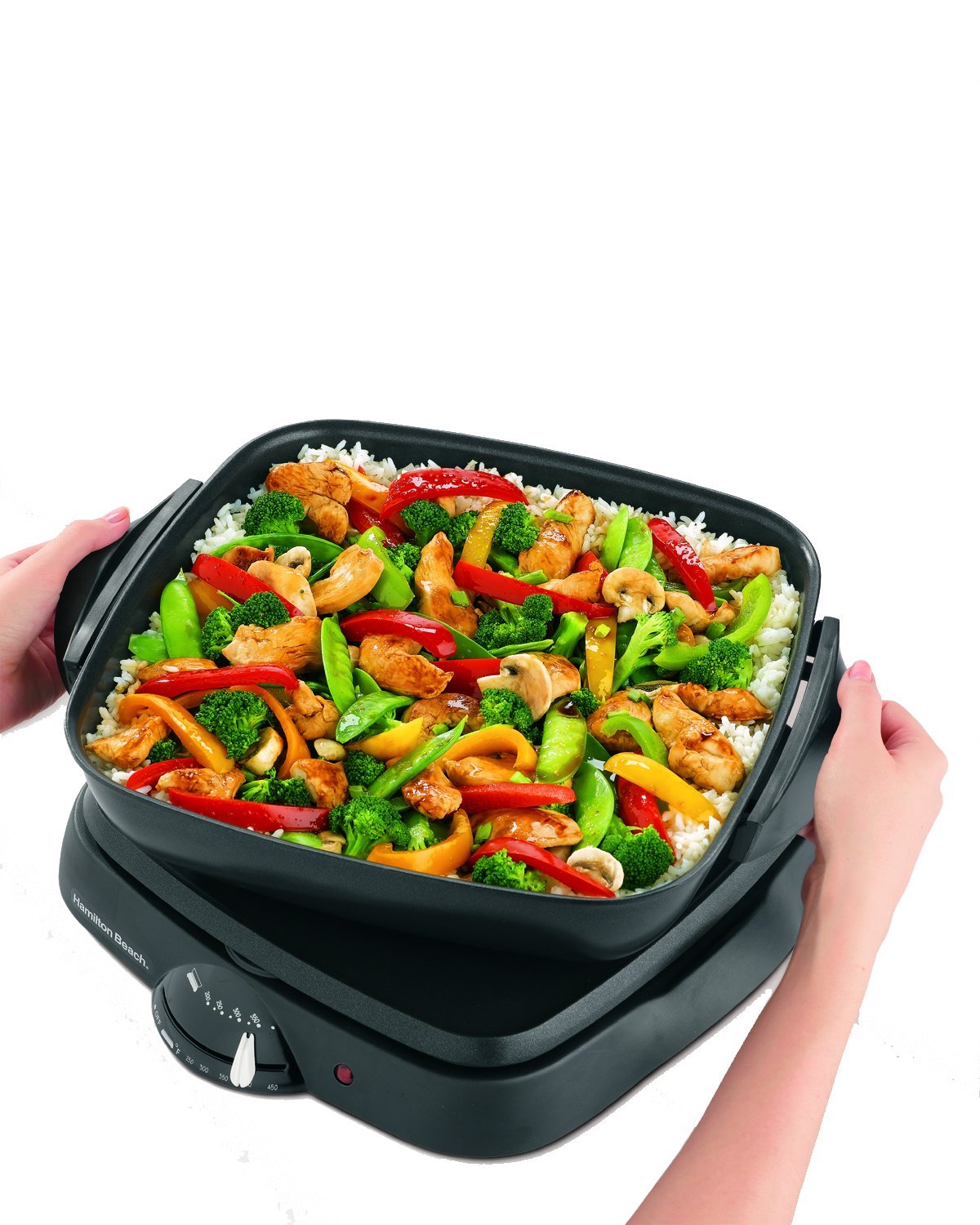 Hamilton Beach 38500 Step Savor Skillet/Griddle Combination