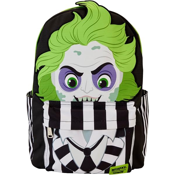 Amazon.com: Loungefly Beetlejuice Chibi All Over Print  display picture 1