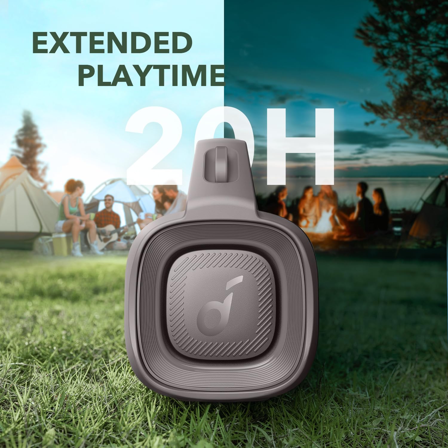 Soundcore Anker Motion Boom Plus IP67 Portable Speaker, 80W Stereo