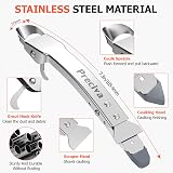 Preciva Sealant Finishing Tool 4-in-1 Stainless Steel Caulking Kit view 2