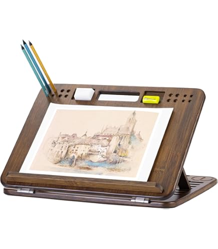 KING OF ARTIST2点セット Amazon.com: KINGART 706 Adjustable Wood Espresso Stained