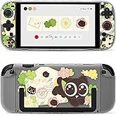 GeekShare Slim Protective Case Compatible with Switch 2 (2025), Anti-Scratche and Shock-Absorption Dockable Hard Shell for Switch 2 Game Console - Spring Letter