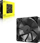 Corsair RS120 120mm PWM Fan Daisy-Chain Low-Noise Magnetic Dome Bearing Black view 6