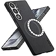 pitaka for S25 Ultra Case 6.9 Inch, Compatible with MagSafe, Slim & Light Samsung Galaxy S25 Ultra Case, 600D Aramid Fiber Made [Ultra-Slim Case - Black/Gray]