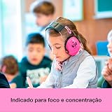 3M Peltor Kid Ear Defenders Neon Pink 27dB Child Hearing Protection view 4
